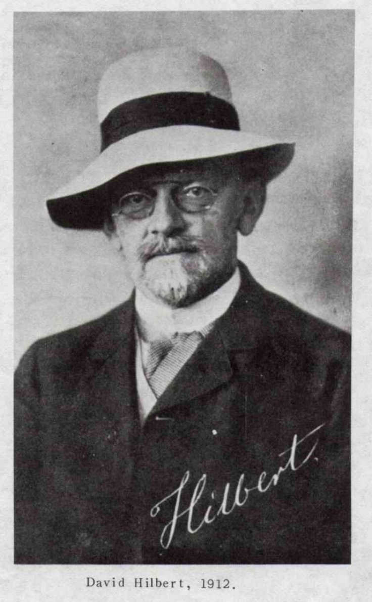 David Hilbert (1862-1943)