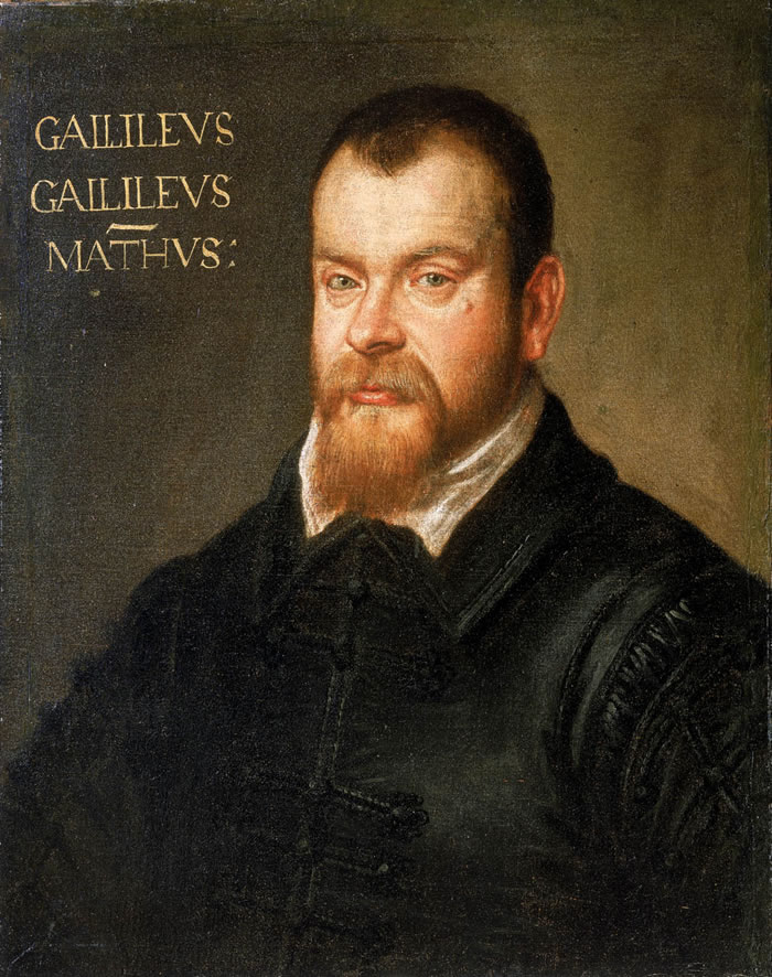 Galileo Galilei. Domenico Tintoretto (Pintura de 1605 a1607)