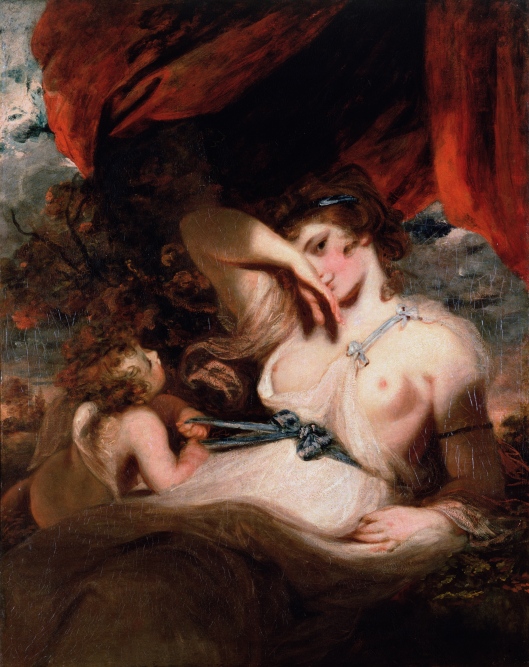 Cupido desatando el lazo de Venus, Reynolds Joshua
