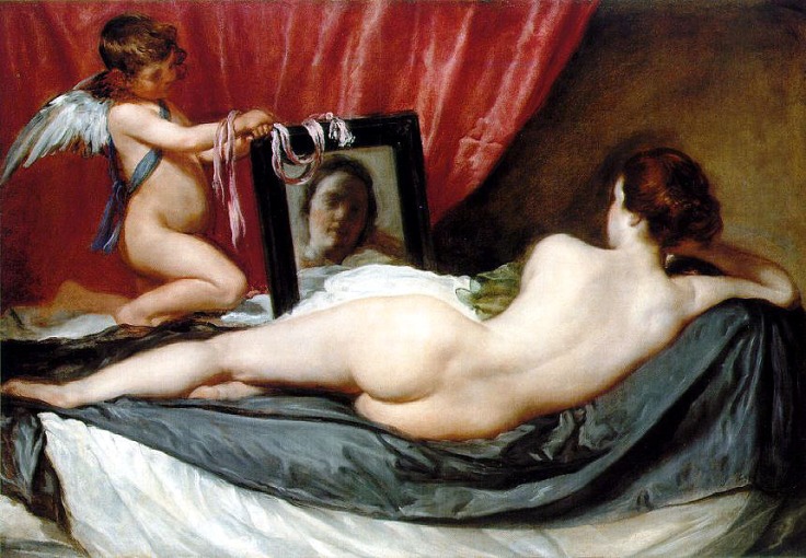 52 1644-48 Diego Velaquez, Venus at Her Mirror