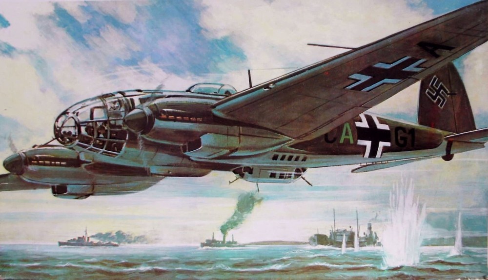 Bomardero Heinkel 111H
