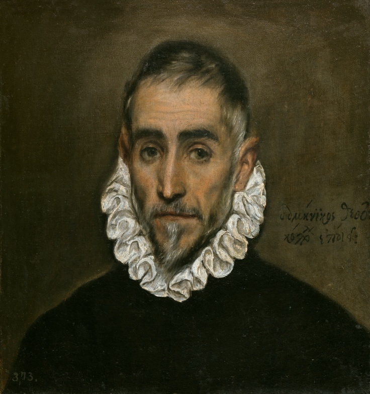 Caballero anciano El Greco sala 6